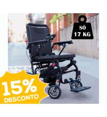 Cadeira de Rodas Elétrica Dobrável Super Leve R650