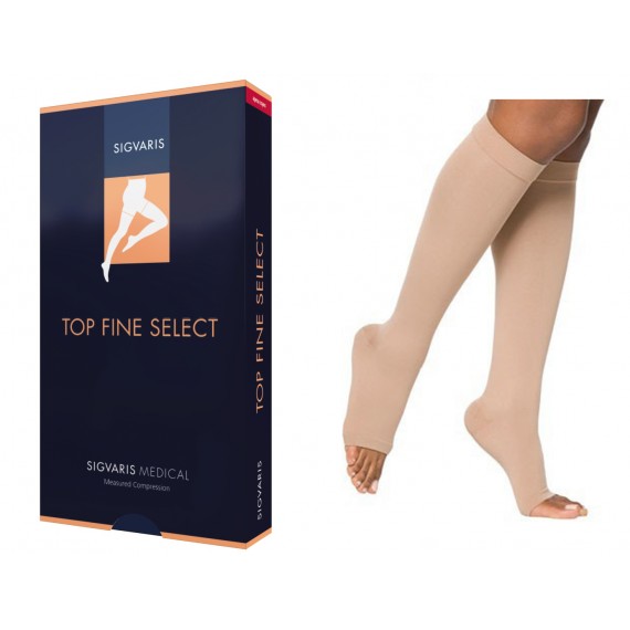 Meia Elástica Sigvaris Classical Até Ao Joelho