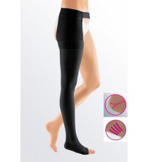 Meia Elástica Plus Até à Coxa Com Cinto (unidade)
