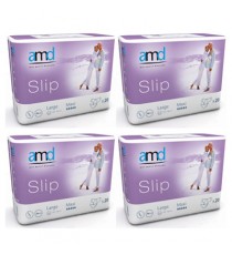 80uni. Fralda Amd Slip Maxi Tam.L (4 x 20uni.)