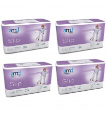 80uni. Fralda Amd Slip Maxi Tam.M (4 x 20uni.)