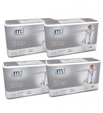 80uni. Fralda Amd Slip Maxi Plus Tam.M (4 x 20uni.)
