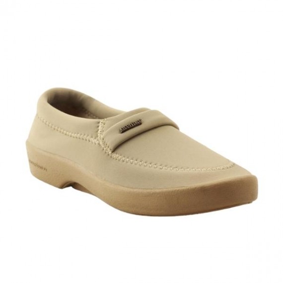 Sapato City Bege Semi Ortopédico