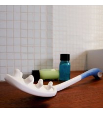 Escova para lavar o cabelo com cabo comprido