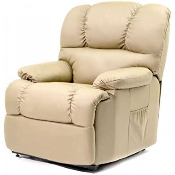 Cadeirão De Reclinação Elétrica Com Elevação , Massagem e Aquecimento Pérola