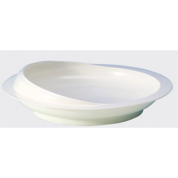 Prato aderente com rebordo