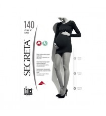 Collant Gravidez Ibici 140den (malha De Favo)