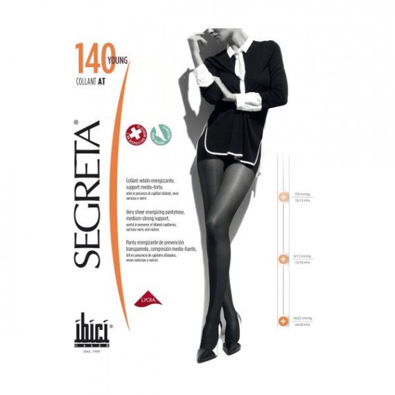 Collant Ibici Young 140den (malha De Favo)