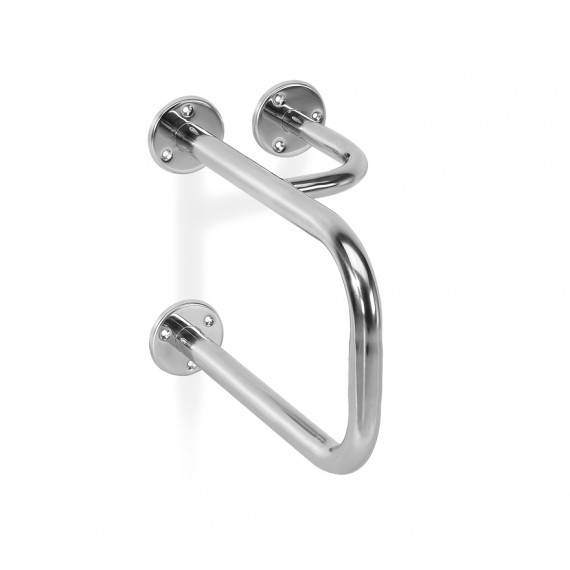 Apoio De Parede Direito Com Toalheiro