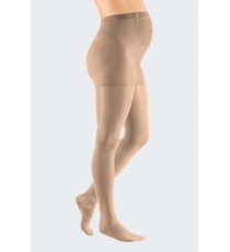 Collant Elegance Gravidez (malha Semi-transparente)