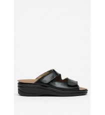 Chinelo Para Diabético Milena Ortomedical Preto