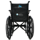 Cadeira de Rodas Manual em Aço PC-21 – Dobrável e Autopropulsada