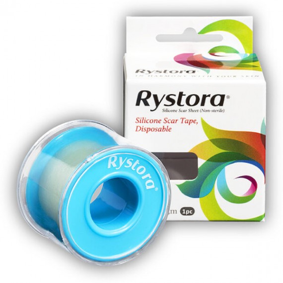 Fita Silicone Rystora Para Cicatrizes 
